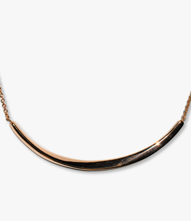 Rosé gold Artur Scholl necklace | Statement Jewels